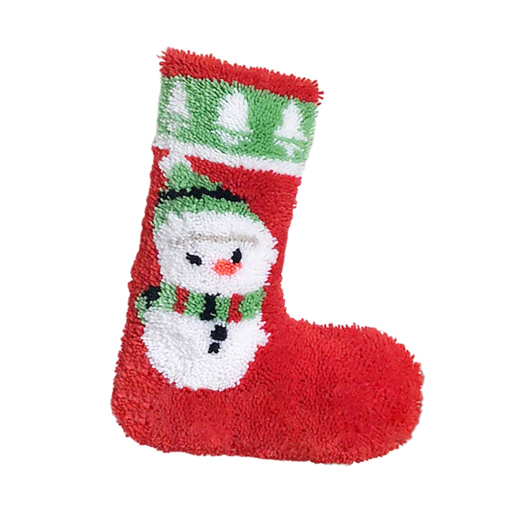 Latch Hook Kits Christmas Sock Rug Carpet Making