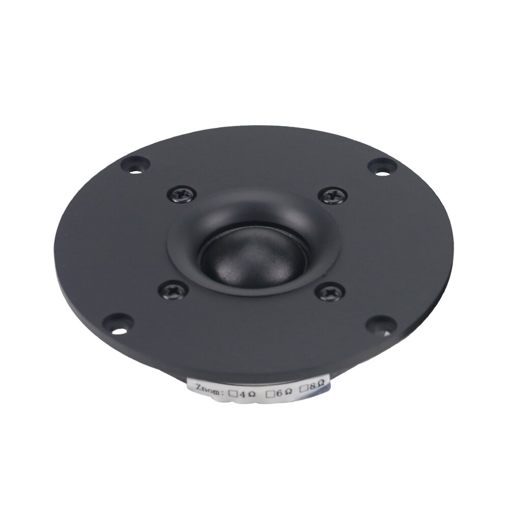 GHXAMP 4 Inch Tweeter Speaker Unit HIFI Terble Loudspeaker 60W 8ohm Silk Film Single Magnetic Type Super High Pitch 2PCS