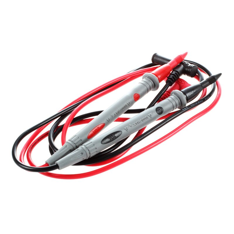 1 Pair Digital Multimeter leads 1000V 20A Universal Test Lead Cables Measuring probes Red+Black