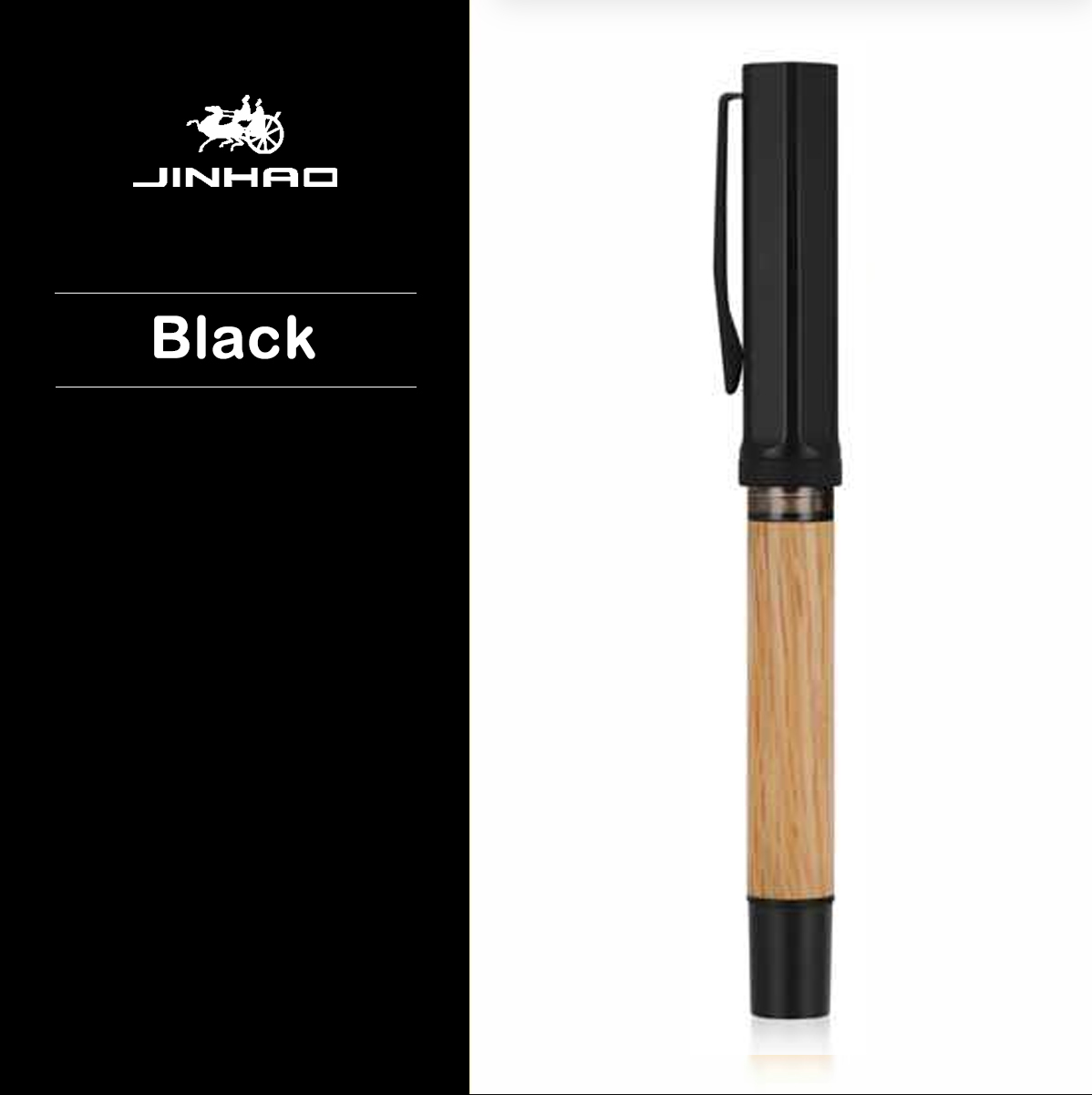 JINHAO 58 Wood Fountain Pen Colors Student F EF Nib Ink Pen Calligraphy Pen Stationery School Office Supplies