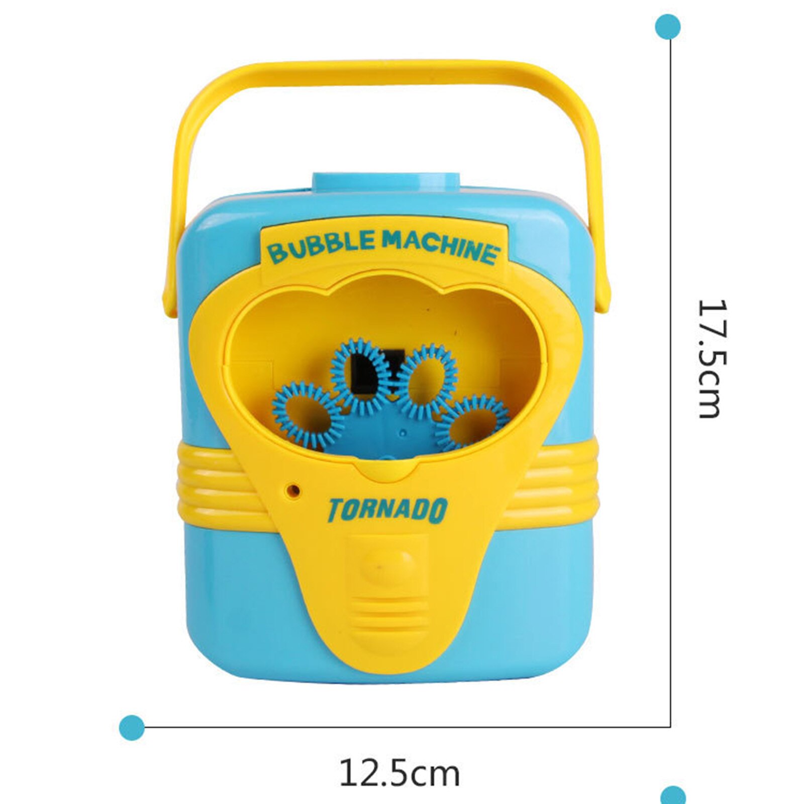 Draagbare Bellen Maker Machine Muziek Blower Bubble Speelgoed Met Gimlet Oplossing Bubble Machine Voor Kinderen Peuters Brinquedos
