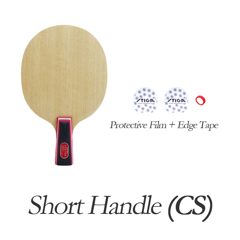 Original SANWEI FEXTRA 7 Tischtennisschläger (7-lagiges Holz) FEXTRA Schläger Klingeln-Pong-Schlägerpaddel: Burgunderrot