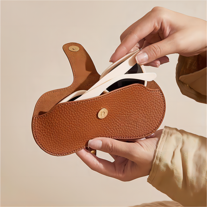 Glasses Case Holder Portable Slim Sunglasses Pouch Soft Eyeglasses Bag Eyewear Sleeve For Women Men