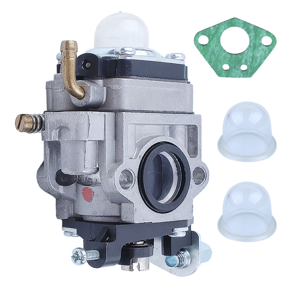 Carburateur pour chinois 43cc 49cc 52cc 2 temps débroussailleuse souffleur taille-haie w amorce ampoule