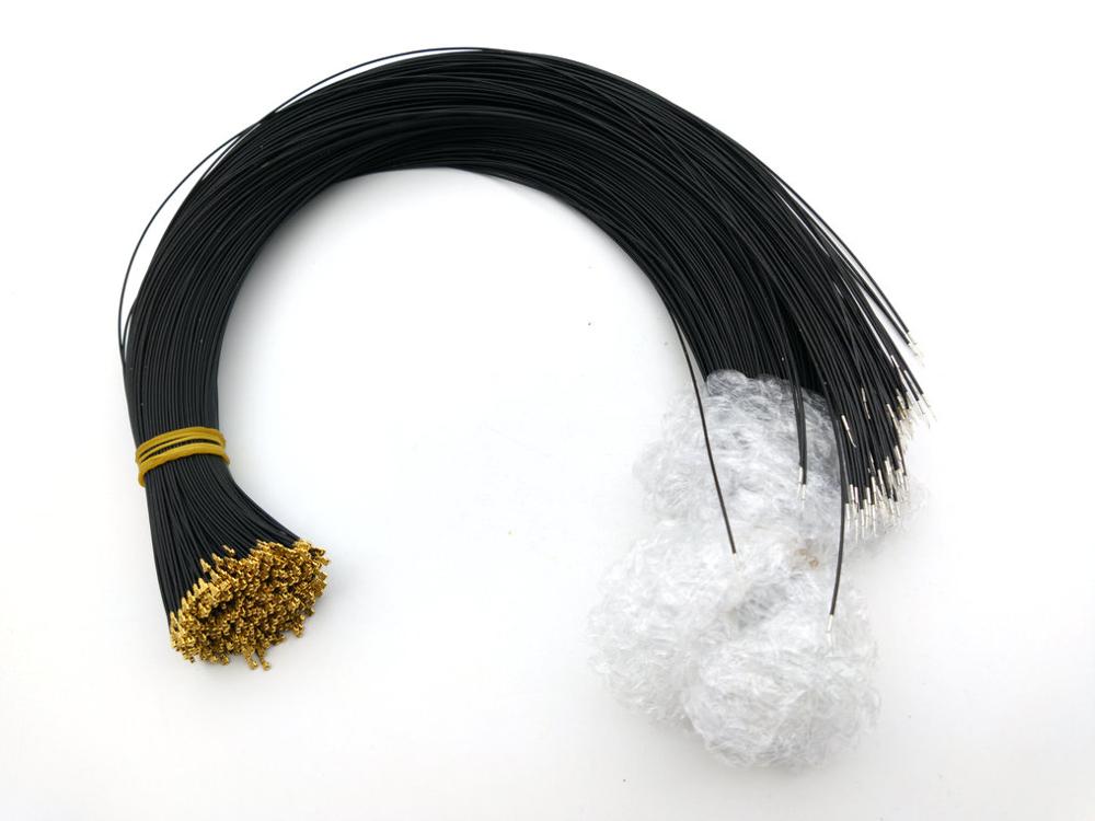 200 stücke viel MHF4 IPX IPEX U.fl MHF 4 Stecker RG-0,81 RF Zopf Koaxial Jumper Kabel OD 0,81mm Schwarz
