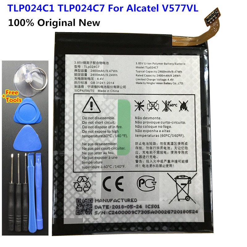 TLP024C1 TLP024C7 Batterij Voor Alcatel 1X, 1X Dual Sim, 1X Dual Sim Lte, 1X Lte, 5059J, 5059T, 5059X, Tcl AU5A Plus Batterijen