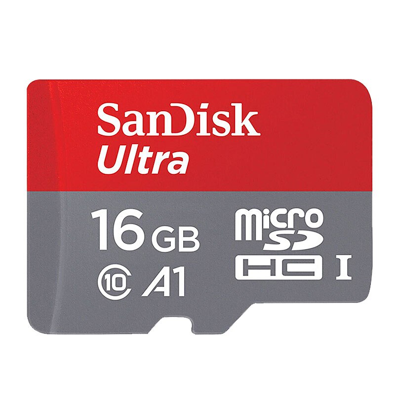 100% Original Sandisk Micro SD Card Class10 TF card 16gb 32gb 64gb 128gb memory card 512gb 256gb tarjeta micro sd for samrtphone: 16GB