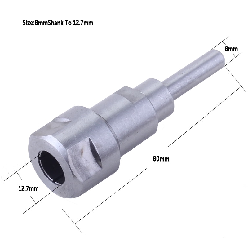 Router Bit Verlängerung Stange Holz Fräser Werkzeug Halter Collet Gravur Maschine 12mm Zu 87841708 Router Bit Verlängerung Stange Holz Fräser Werkzeug Halter Collet Gravur Maschine 12mm Zu 87841708