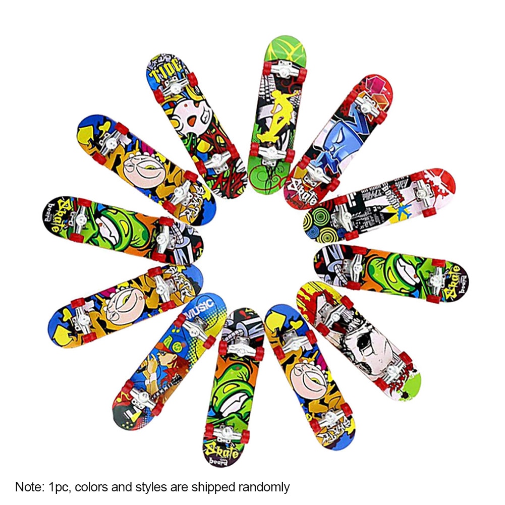 1 pièces Mini doigt chaussure réaliste mignon Skate Board chaussure toile touche chaussure pour doigt break dance touche