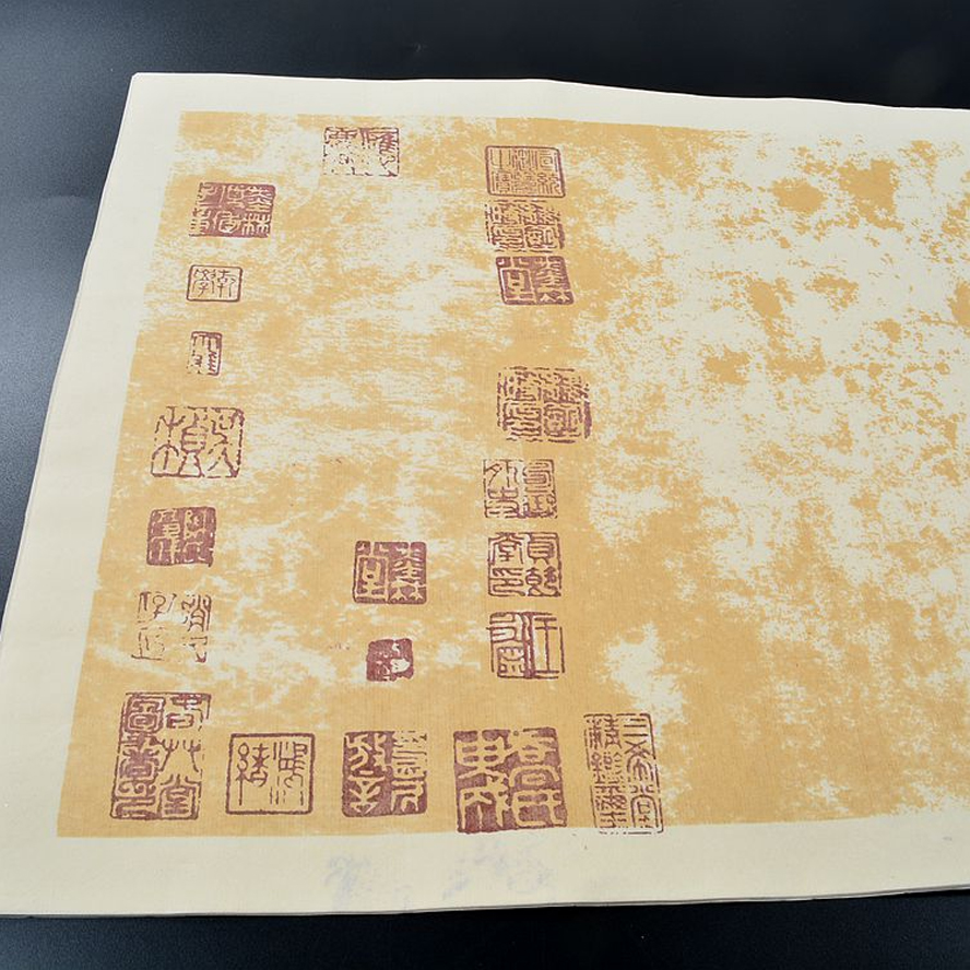 Papel Xuan pintado a mano, caligrafía china, papel de arroz, 35x70cm