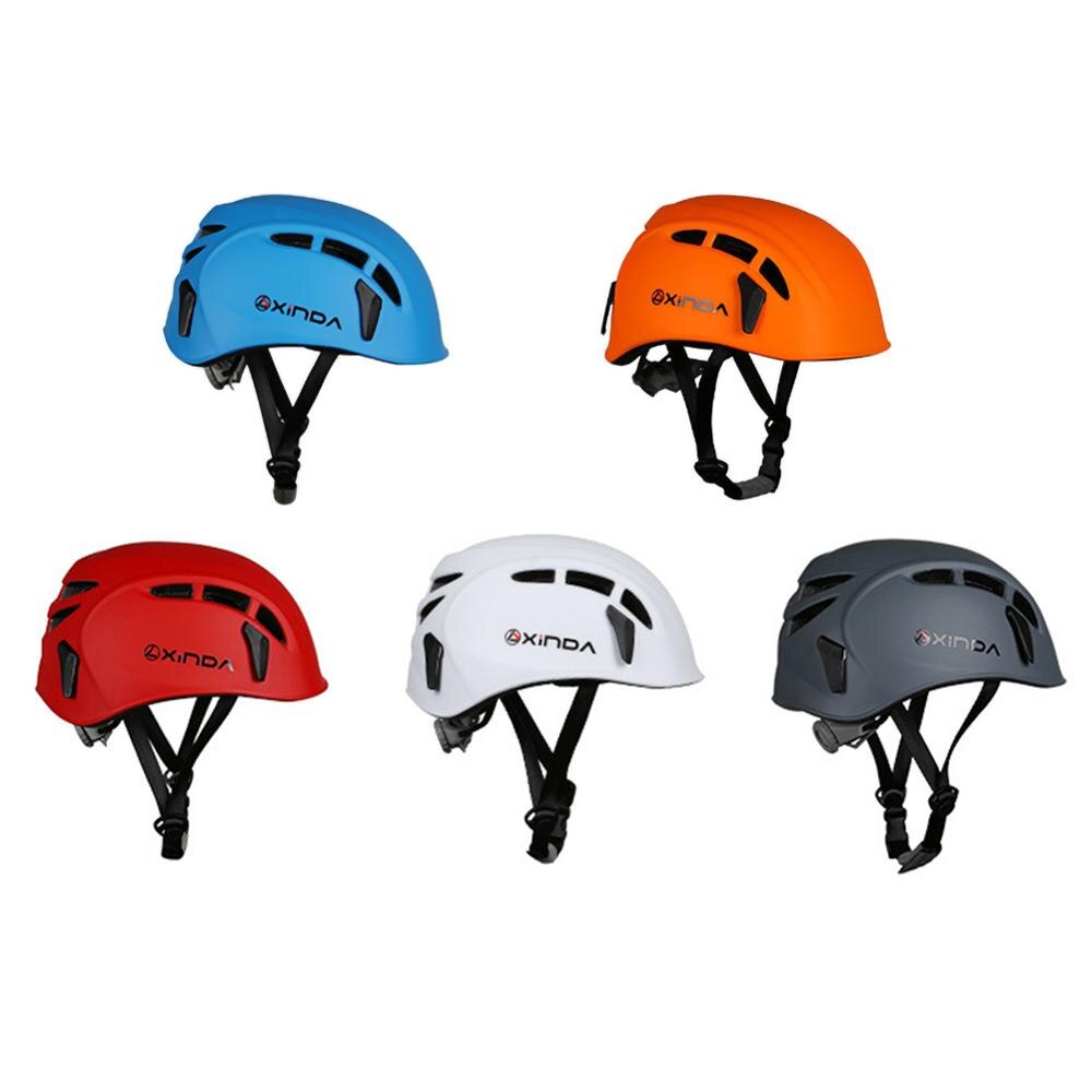 Udendørs klatring ned ad bakke hjelm bjerg redningsudstyr udvidelse sikkerheds hjelm caving arbejdshjelm