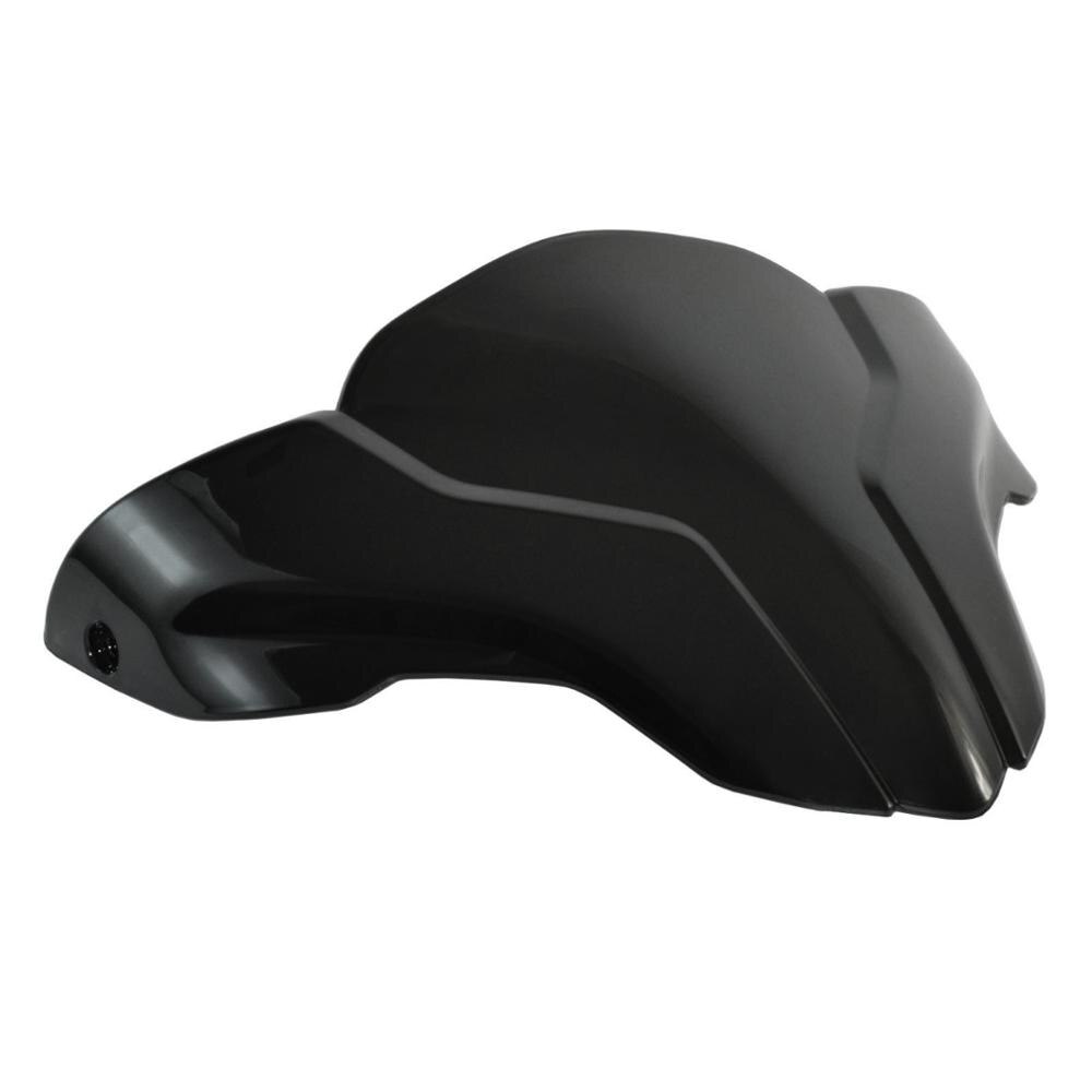 Motocicleta fumaça escura dupla bolha frente windscreen shield windshield defletor de vento para bajaj pulsar ns200 200 ns 200ns