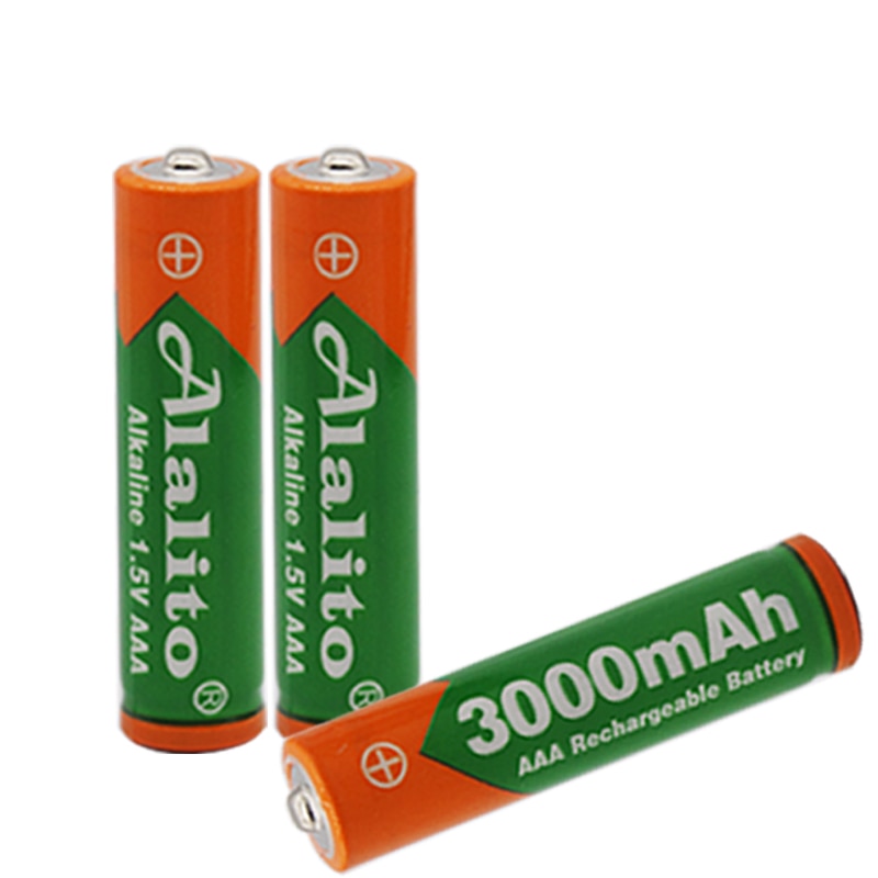 Brand 3000mah 1.5V AAA Alkaline Battery AAA rechargeable battery for Remote Control Toy Batery Smoke alarm with charger