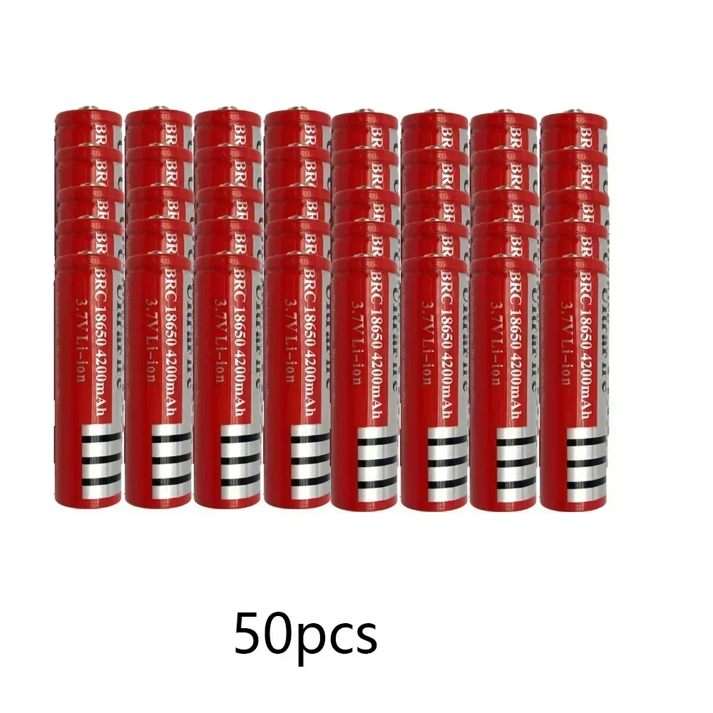 Original 3.7V 18650 lithium battery 4200mAh BRC 18650: SKY BLUE