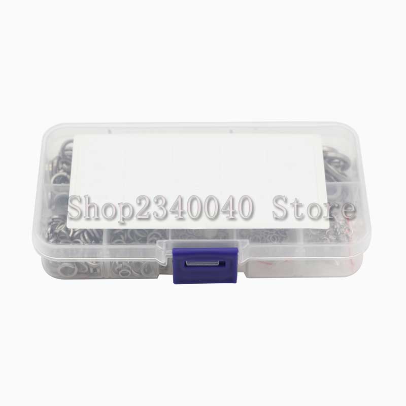 360pcs Spring Washer Assortment Kit stainless steel M2 M2.5 M3 M4 M5 M6 M8 M10 spring lock washer GB93 Elastic Gasket