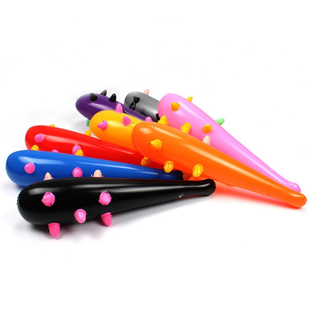 1 Pcs Inflatable Hammer Toys Baseball Bat Model Toy For Party Prop School Activities Supply Multicolored 55cm toys