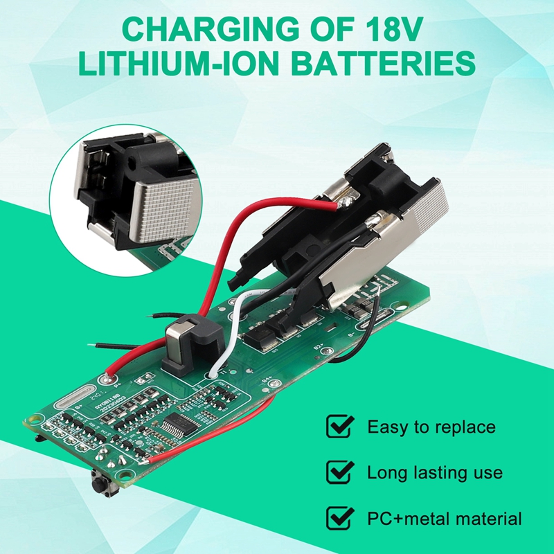 Li-Ionen-Batterie Lades chutz platine Leiterplatte Ersatz für Ryobi 18V p108 rb18l40 Multimeter Multimeter einfach zu bedienen