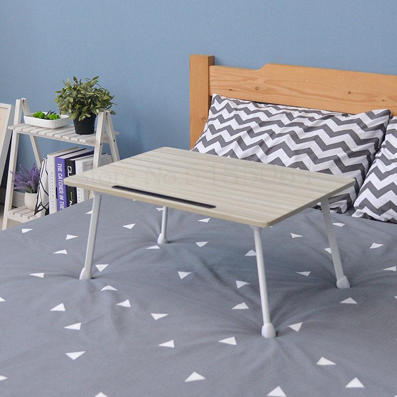 Bedroom Lazy Mobile Computer Made Desk Bed Table Folding College Dormitory Bed Desk Bay Window Small Desk