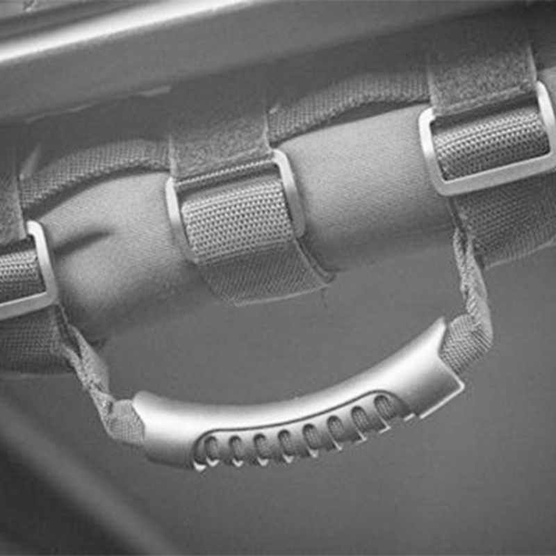 Roll Bar Grab Handle Handles Black/Red for Jeep Wrangler CJ YJ TJ JK E7CA
