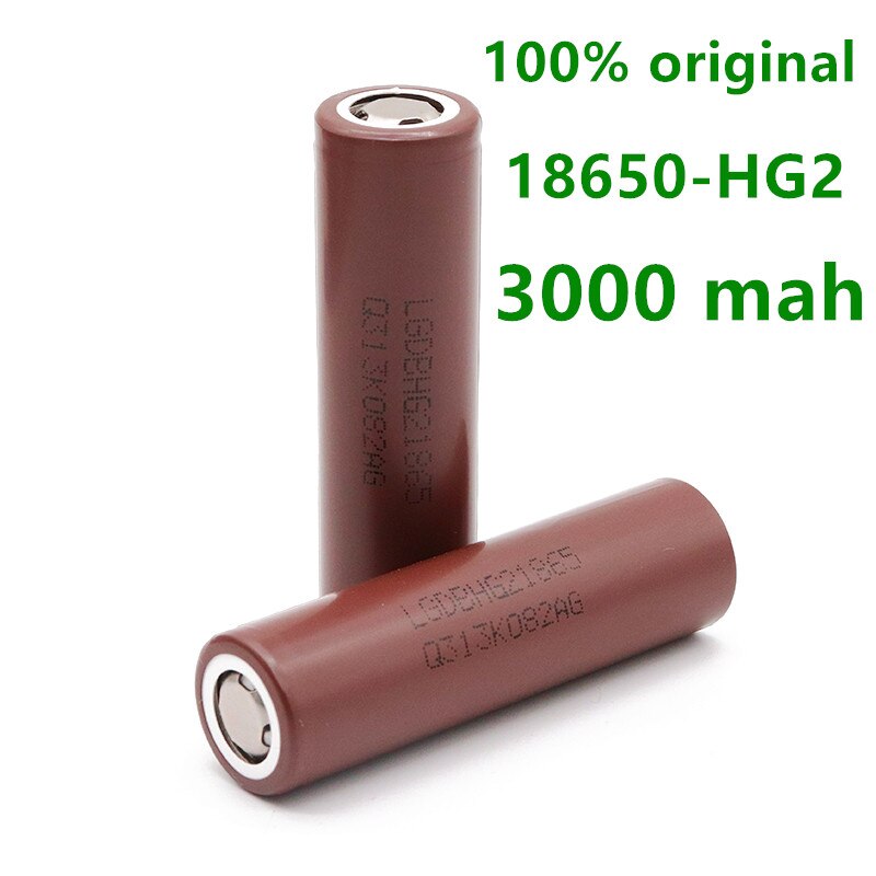 50Stck Original HG2 18650 3000mAh batterie 18650 batterie HG2 3,6 V gewidmet Für hg2 Energie akku für batterie Pack