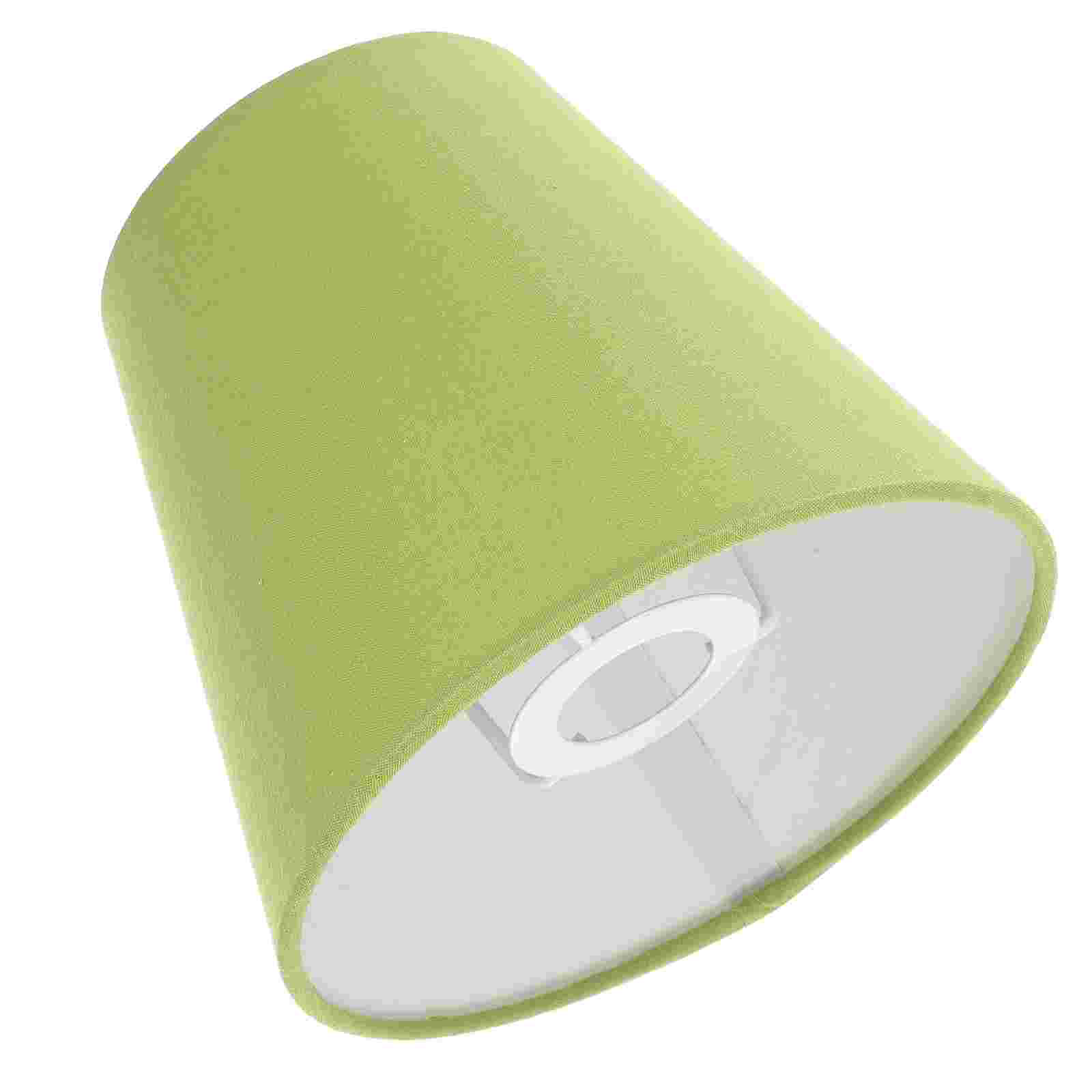 Kleiner Lampen schirm e14 Sockel retro-Stil Lampen schirm Stoff Jahrgang Lampen schirm: Grün