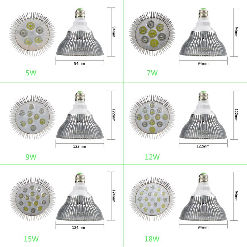 UV IR Red 54W LED Aquarium light Led Pet Lighting Fish Tank Lamp Plant Bulb for Saltwater Marine Coral Reef Sump Algae