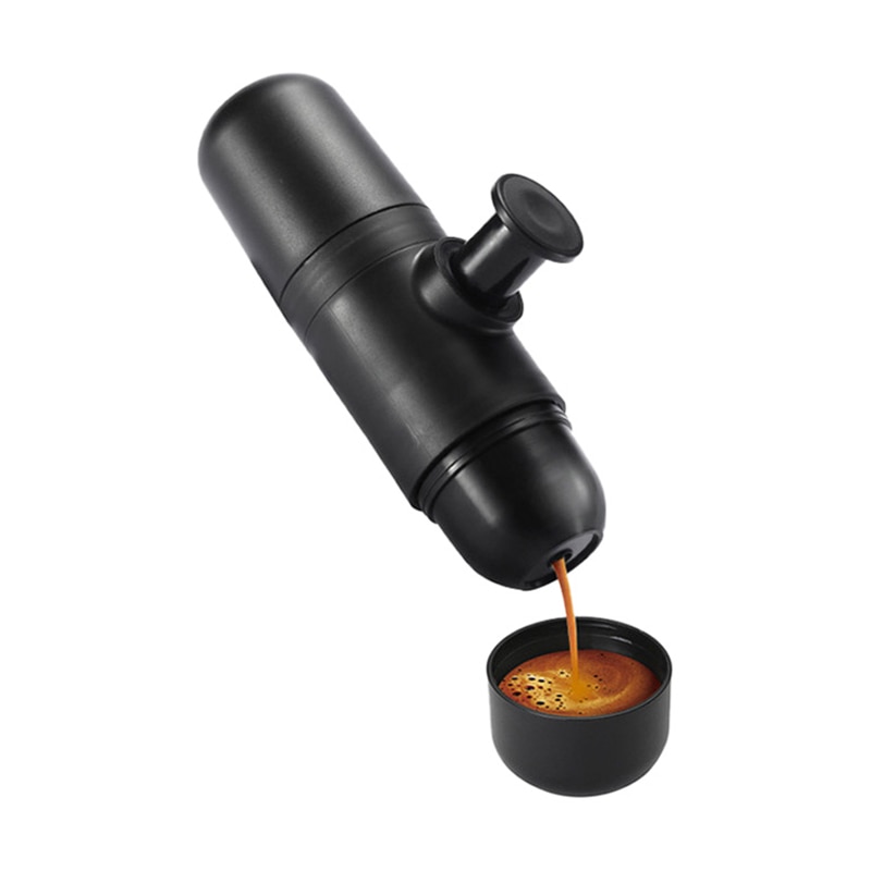Mini Coffee Machine Fortable Holdheld Coffee Maker for Home Office Travel Manual Pressing Espresso Manually Coffeee Machine