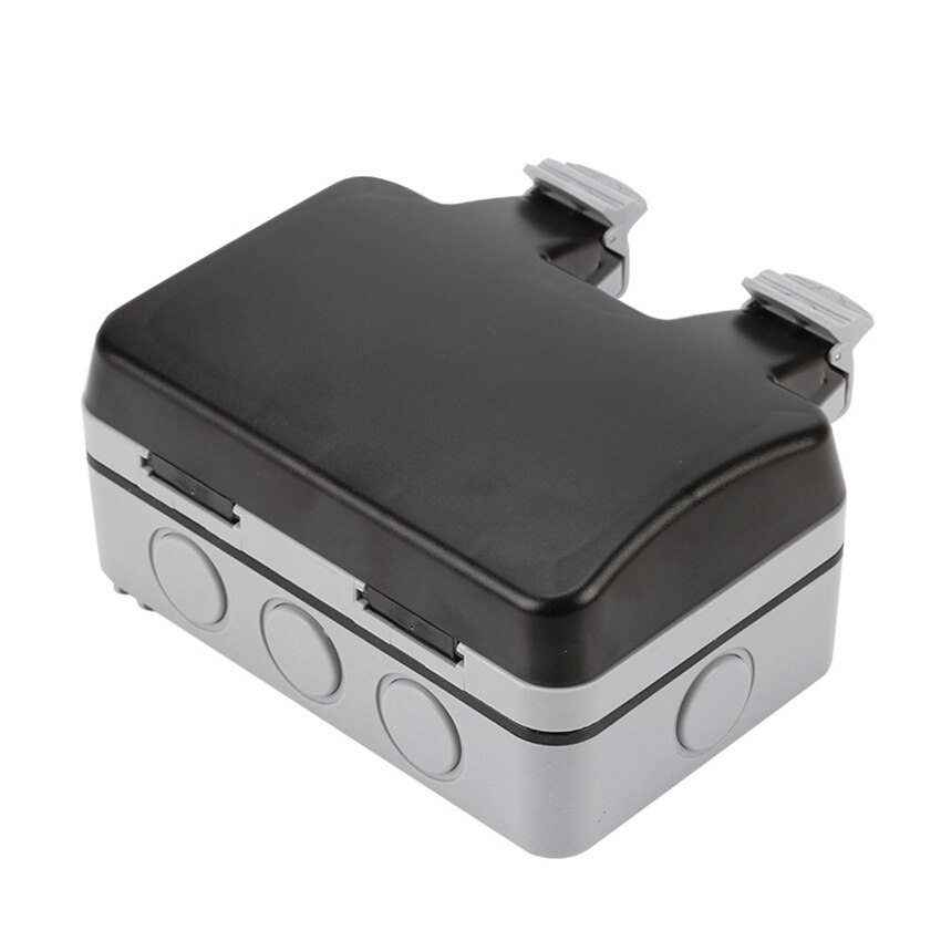 In-Use Weatherproof Outdoor Cover for Receptacle Outlets, Outdoor Electrical Outlet Cover, 2- Gang, Weatherproof Enclosure