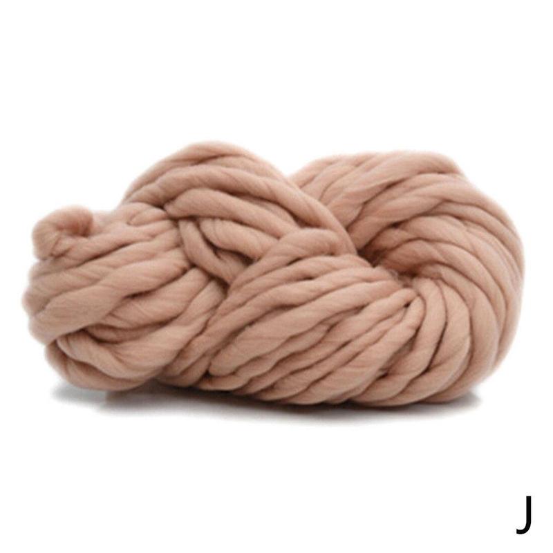 arm knitting yarn Chunky Wool Yarn Super Soft Bulky Arm Knitting Wool Roving Crocheting knitting accessories bags DIY: J