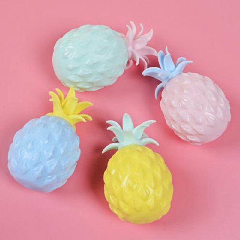 Ananas Anti Stress Bal Grappige Gadget Vent Decompressie Speelgoed Knijpen Speelgoed Decompressie Kinderspeelgoed