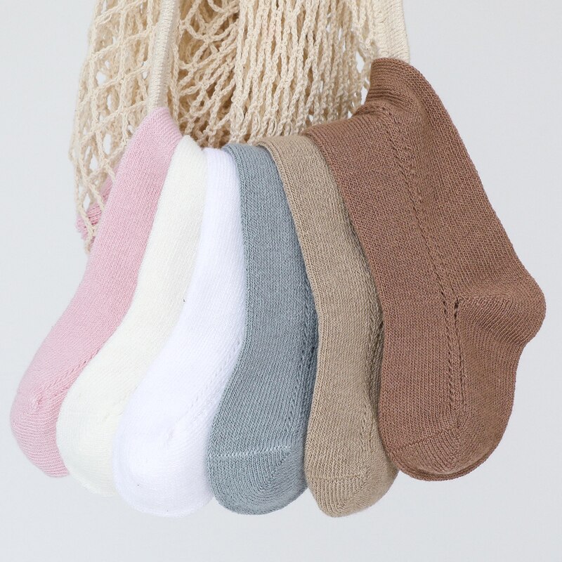 Warmom Baby Mädchen Jungen Knie Hohe Socken Rohr Rüschen Säuglinge Kleinkinder Socken freundlicher Lange Socken für Mädchen Baumwolle freundlicher socken
