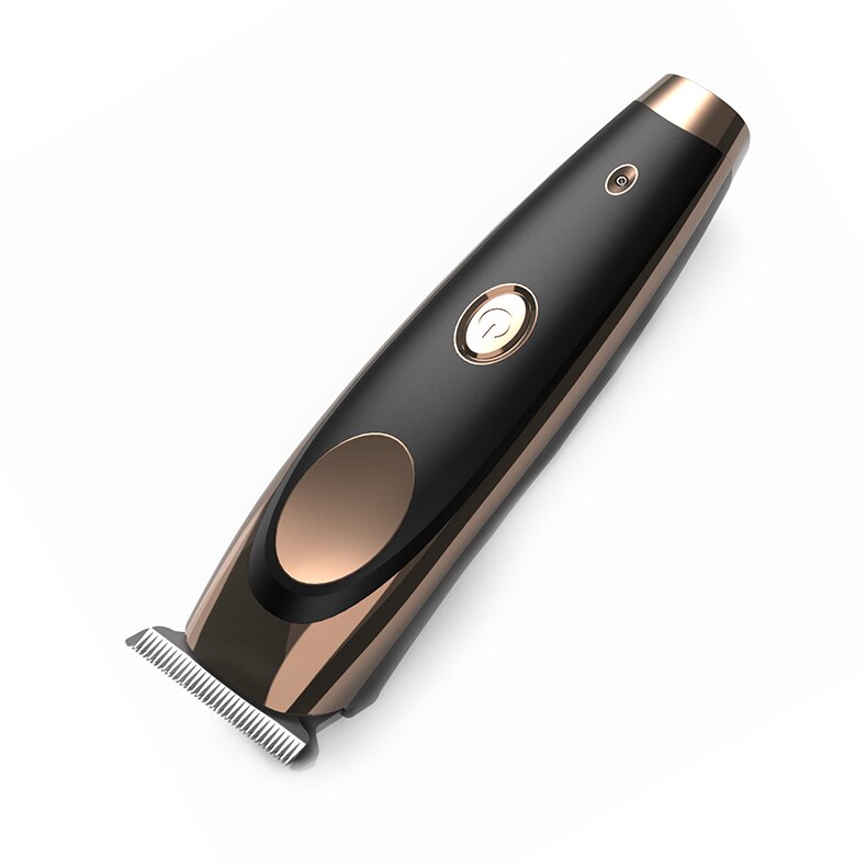 100-240V Wasserdicht Professionelle Glatze Haar Haarschneidemaschine Elektrische Haar Trimmer Haar schneiden Maschine 0,1mm Stahl Klinge Bart trimer: Schwarz