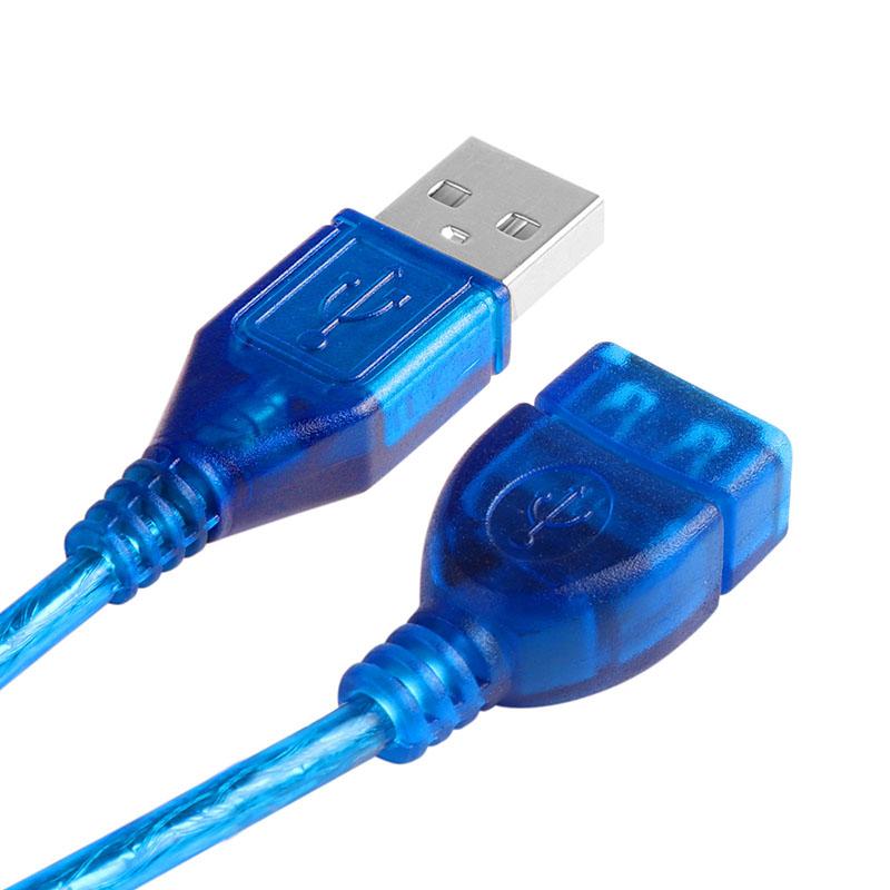 USB 2.0 Extension Cable – Male To Female, 3 Ft, Black, Universal Compatible