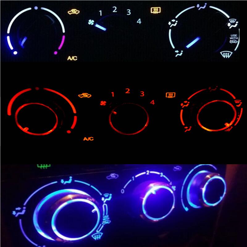10 Uds. T3 T4 T4.7 T5 led, luz de salpicadero de coche, instrumento de cuña para puertas de automóvil, calibre, lámpara de lectura, bombilla led de 12V estilo de coche smd
