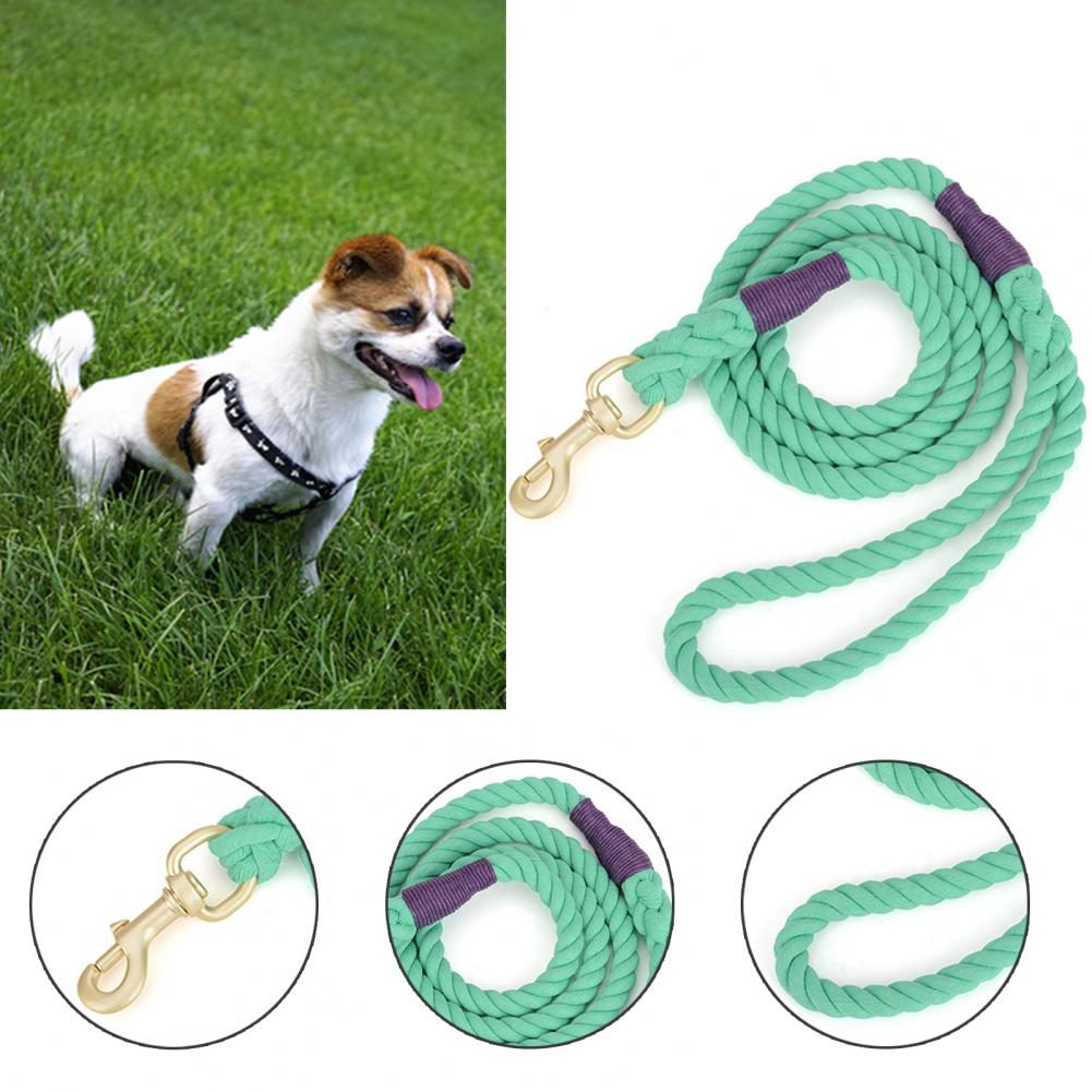 Pet Traction Rope Eco-friendly Dog Strap Woven Anti-scape Long-lasting Walking Dog Leash Rope