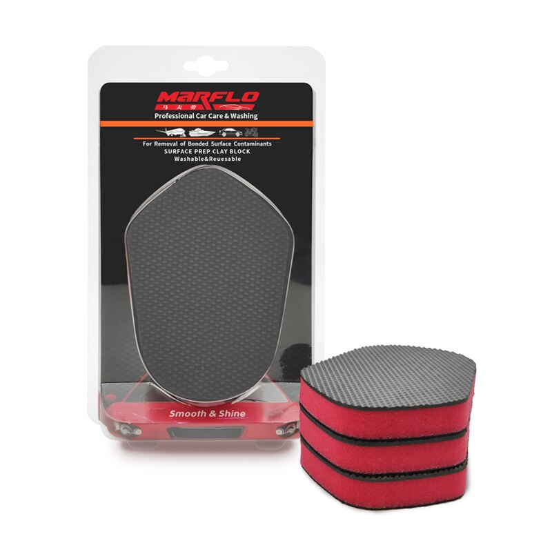 Paint Care Magic Clay Bar Block mouse clay pad Car Cleaning Sponge Auto Detailing Tools Marflo Car Wash Clean for Waxing