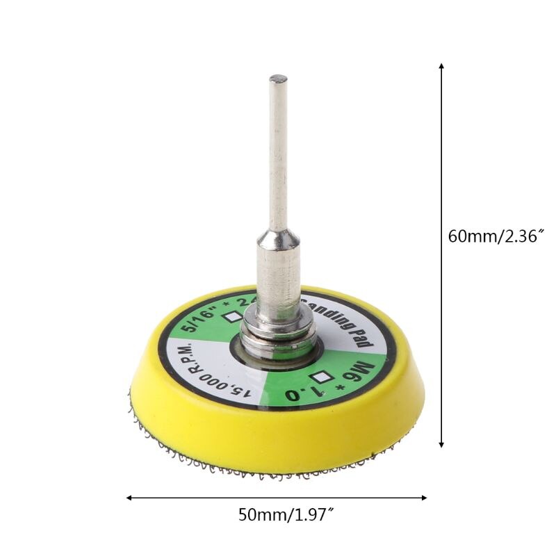 2 Inch 50 mm Sanding Discs Sanding Paper Hook and Loop Sanding Pad polishing tool K3KD