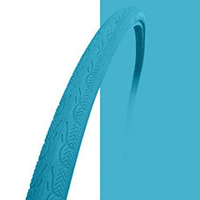 Anti-explosion-700x23C-Bike-Solid-Tire-Fixed-Gear-Road-Bicycle-Tubeless-Tyre-SS: Blue