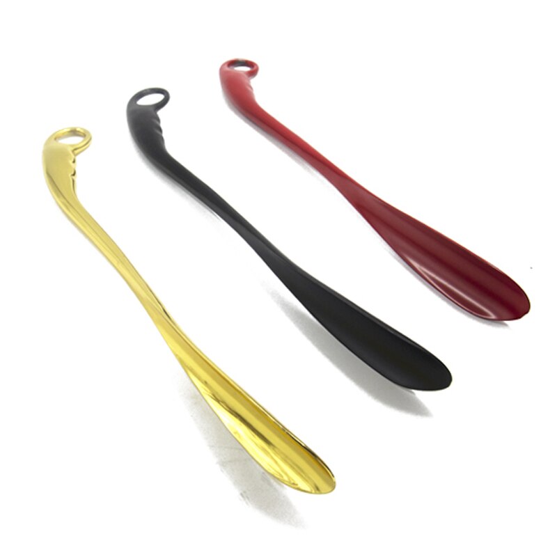 52cm Aluminium Alloy Shoe Horn Long Metal Shoe Spoon Convenient Wear Stainless Steel Shoe Horn