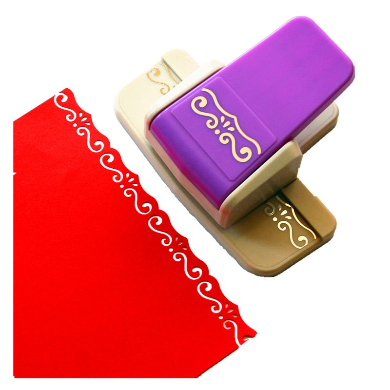 fancy border punch S flower embossing Punch scrapbooking handmade edge device DIY paper cutter Handmade Craft: Ruyi