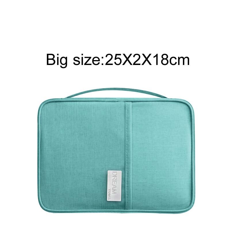 Bolsa de viaje impermeable, gran capacidad, multifuncional, separación en seco y húmedo, bolso de almacenamiento, deflector de viaje, fin de semana, cubos de embalaje: Style 2 big Sky blue