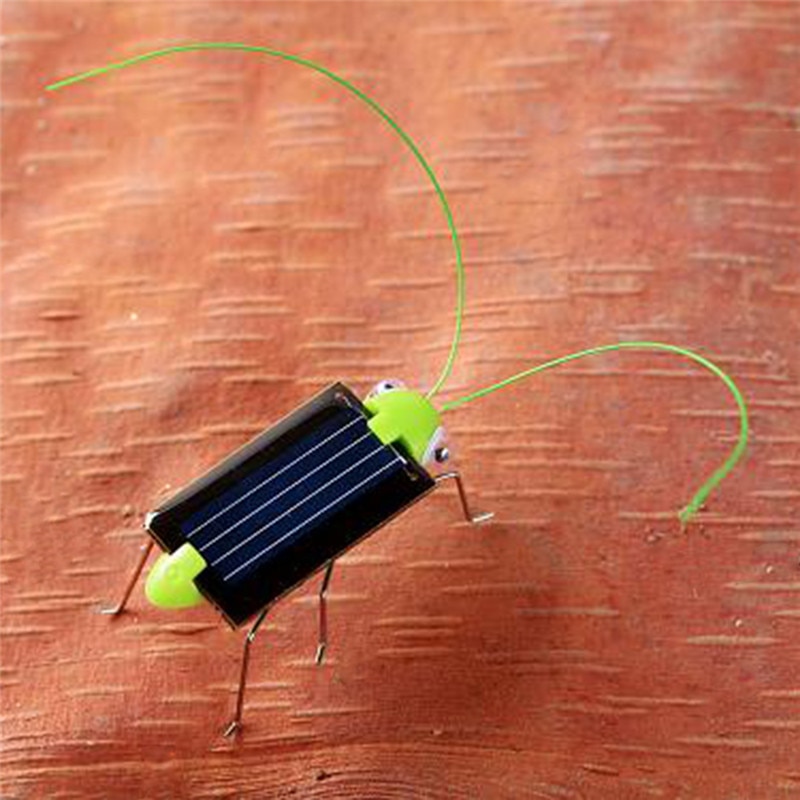 Mini Solar Mier Populaire Kinderen Speelgoed Insecten Model Zonne-energie Sprinkhaan Play & Leren Educatief Zonne Speelgoed Voor Kinderen