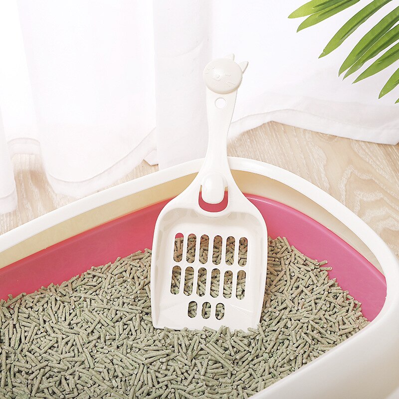 2pcs/Lot Dog Cat Litter Box+Sandbox Scoop Pet Products Cat Poop Tray Cleaning Box Toilet For Cats Pet Accessories