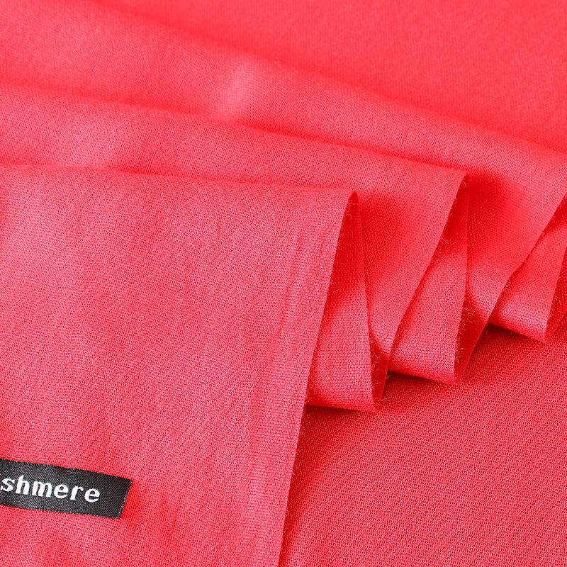 Weiche Kaschmir Schals Frauen Herbst Neue Feste Farbe wickelt Dünne Lange Schal mit Quaste lässig Dame Winter Weibliche Schal