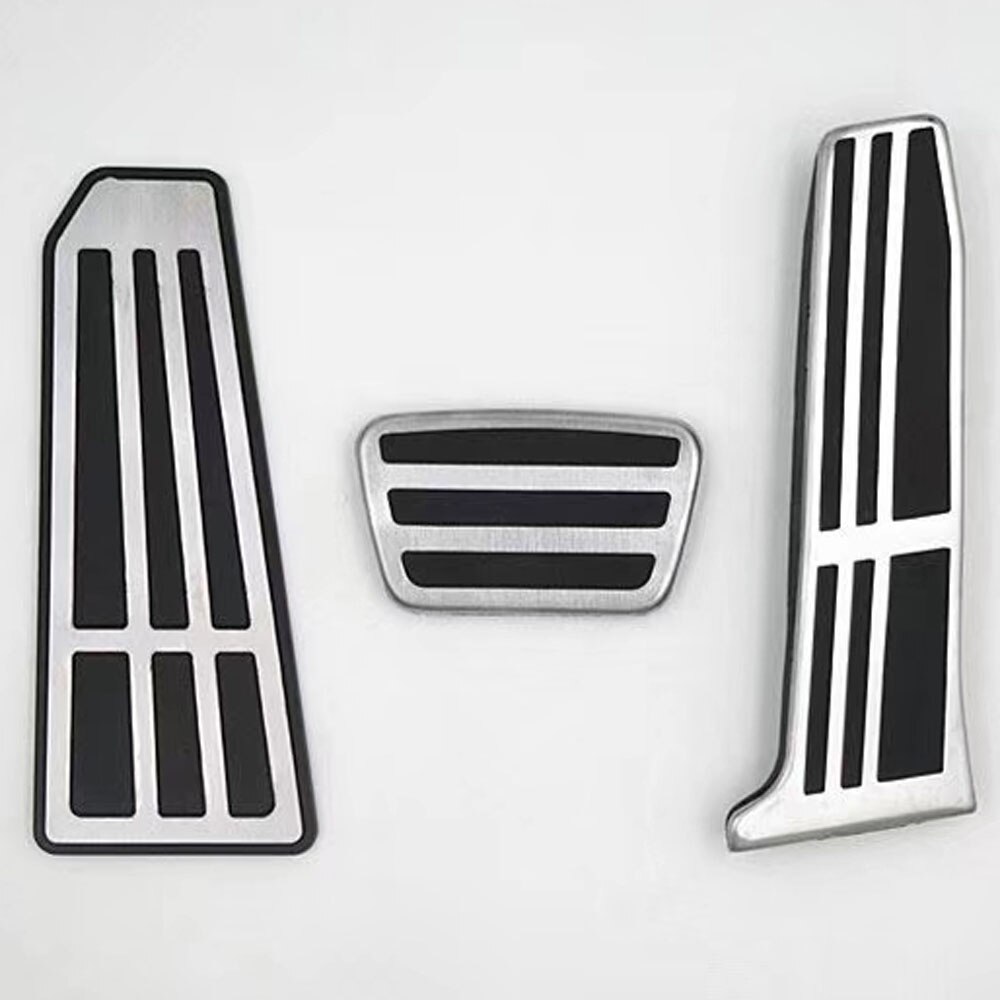 Bil kobling bremse speeder pedal fodstøtte pedaler dæksler til toyota camry avalon til lexus es gs: 3 stk