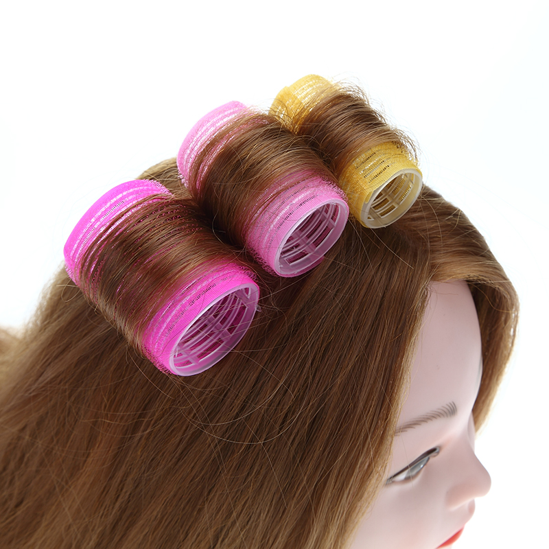 Monja 15 Stks/partij Kappers Thuisgebruik Diy Magic Grote Zelfklevende Haar Rollen Styling Roller Roll Curler Beauty Tool 3 Size