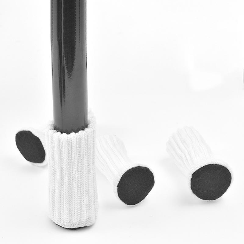 16 Stuks Stoelpoten Sokken Gebreide Meubels Voeten Vloerbeschermers Antislip Pads Stille Dikker Tafel Stoelpoot Sokken covers