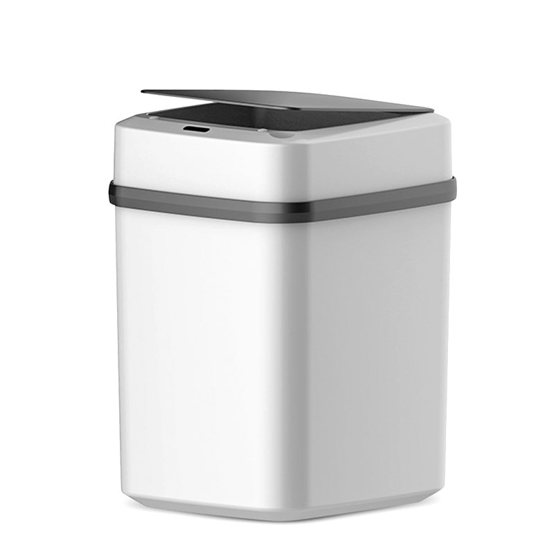Smart Inductie Prullenbak Automatische Vuilnisbak Emmer Vuilnis Badkamer Voor Keuken Touchless Prullenbak Papiermand Afval Garbage