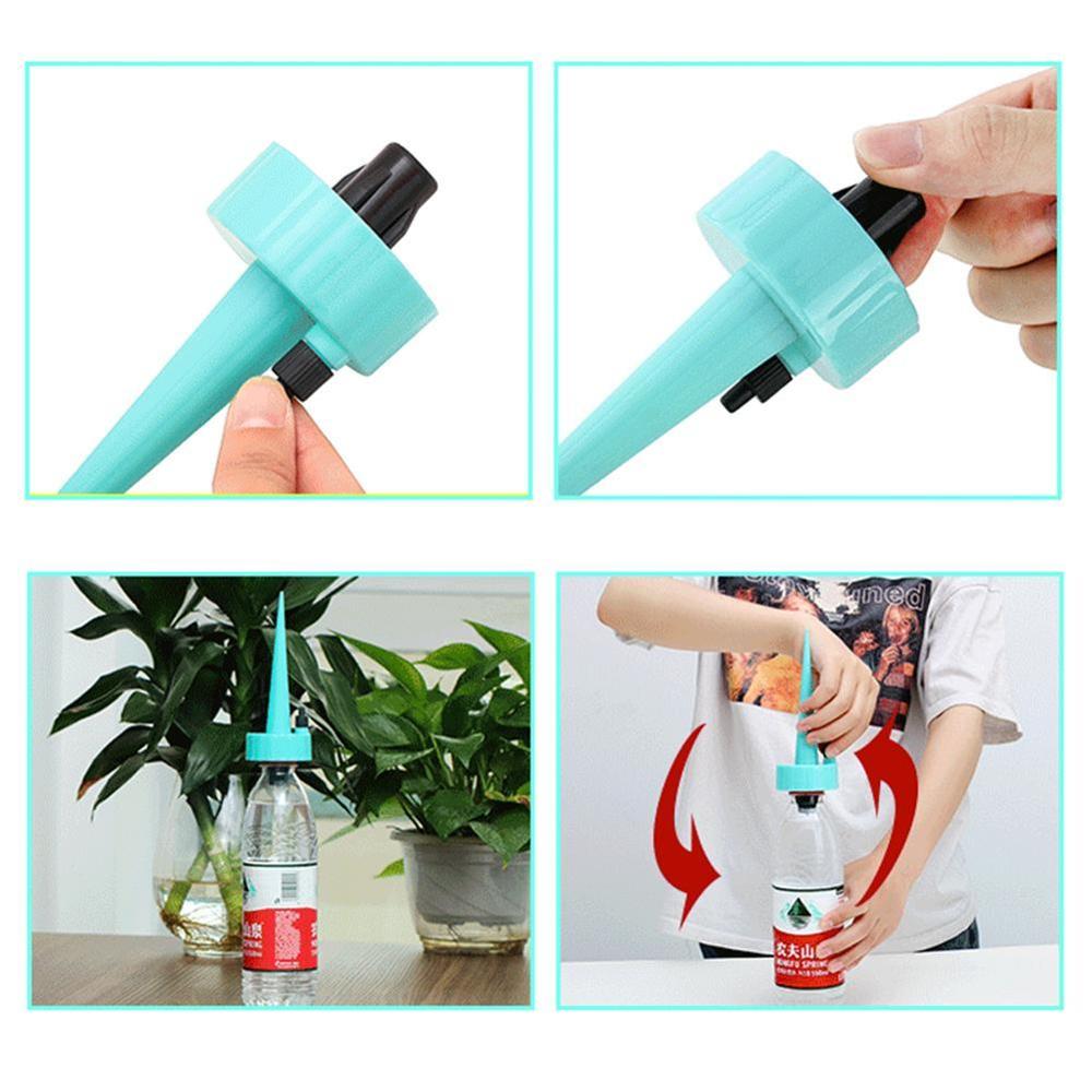 Selvvandende drypper justerbare pæle system vanding vanding ferie pigge system selvvander plante automatisk  v1 n 2