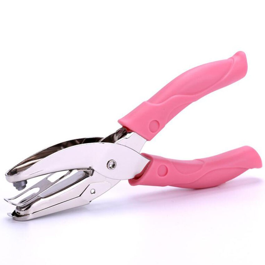 Diameter 1.5-6mm a4 papir hulmaskine cirkel kærlighed stjerne formet enkelt hul hulmaskiner gør det selv løs blade papir cutter stansemaskine